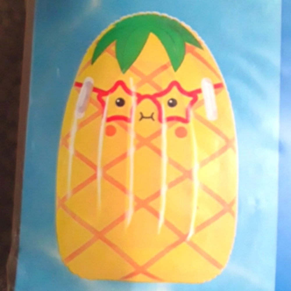 Pineapple Inflatable Kick Board - Picture 6 of 6